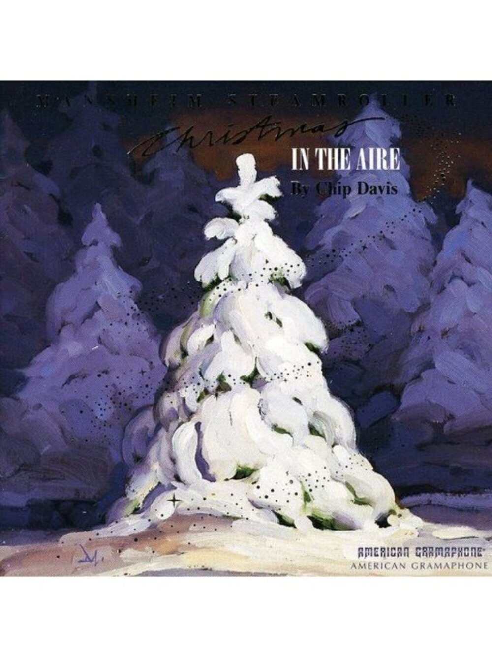 Mannheim Steamroller Christmas In The Aire CD Chip Davis 1995 Holiday Gramaphone